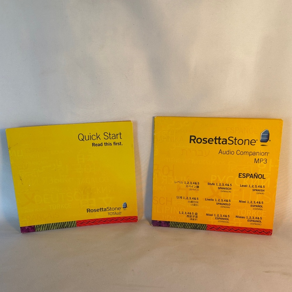 LIKE NEW! ROSETTA STONE SPANISH (SPAIN) LANGUAGE LEARNING SOFTWARE- 2012 - Picture 6 of 16
